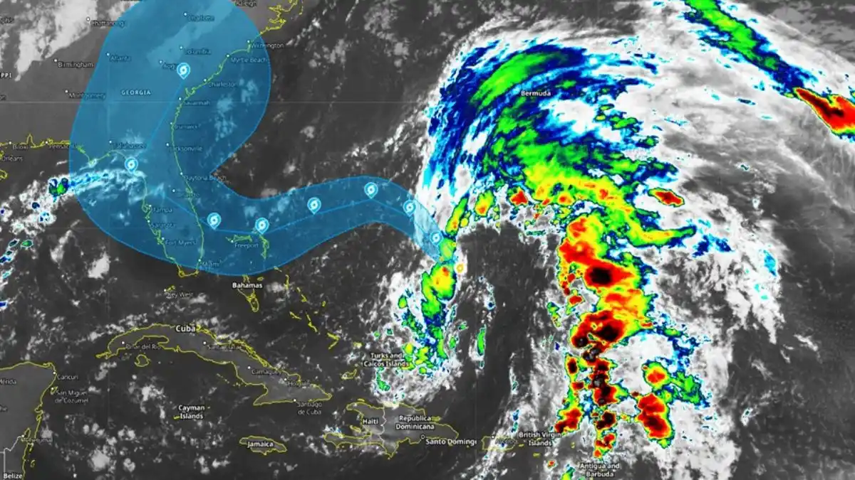 LAS LLUVIAS VAN A SEGUIR: en Bahamas se forma la tormenta Nicole que el Inameh asegura «no afectará al país»