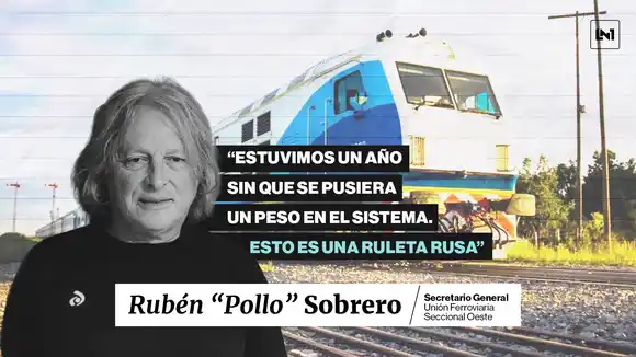 "El Sarmiento está al límite": el 'Pollo' Sobrero alerta por la situación de la línea tras el descarrilamiento del tren