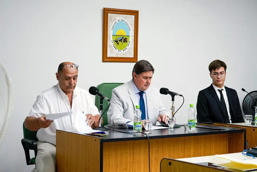 Cautela de Gargaglione en el discurso en el Concejo Deliberante