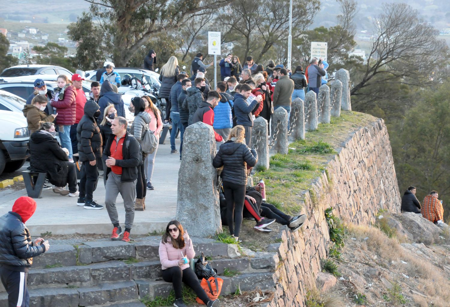 Tandil vive un fin de semana a plena ocupación y los paseos estuvieron llenos de turistas