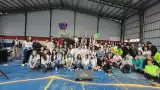 Con la participación de cientos de chicos, el Municipio llevó adelante el viernes el cierre del programa Huella Joven.