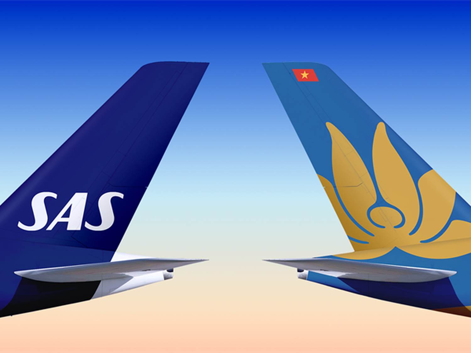 Scandinavian Airlines y Vietnam Airlines implementan un acuerdo de código compartido
