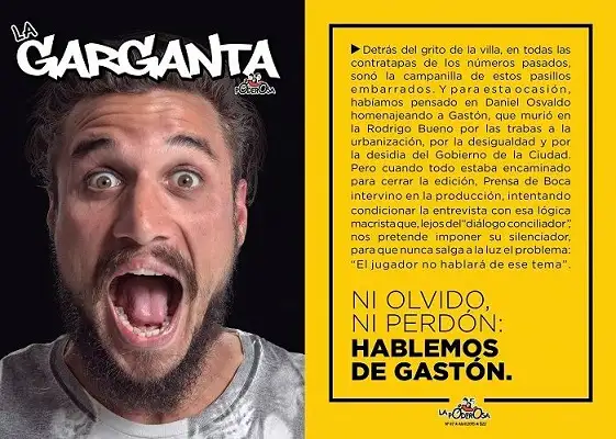 Boca, acusado de censura en una entrevista a Osvaldo