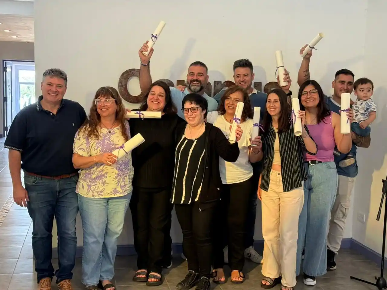 Los primeros egresados de Campus.