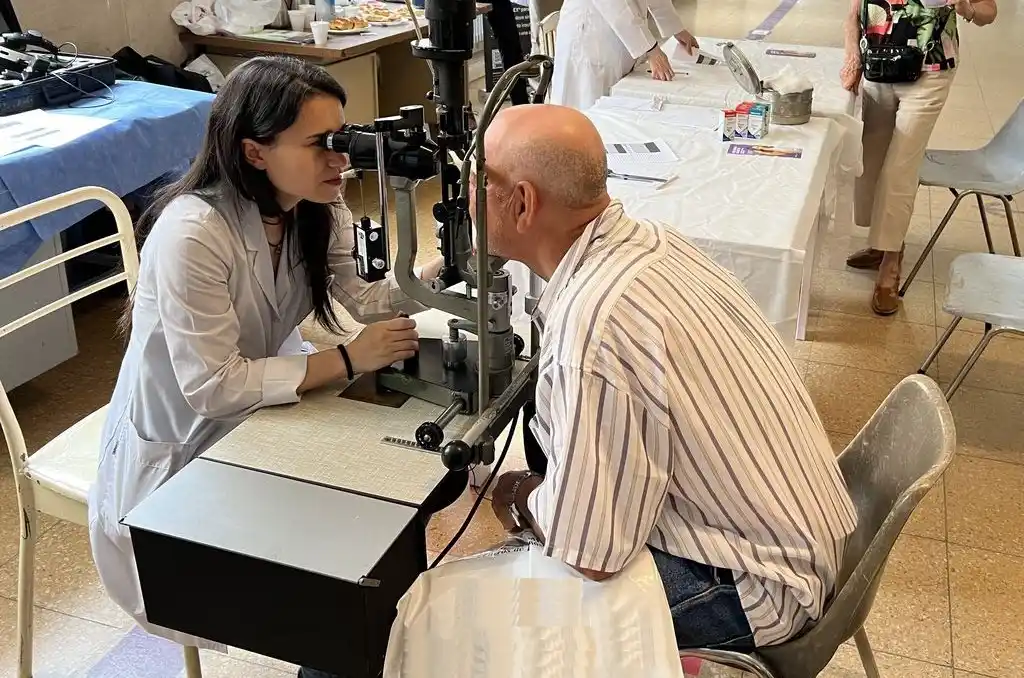 Durante la jornada se realizarán fondos de ojos, informaron los organizadores.