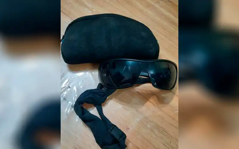 Anteojos de sol encontrados