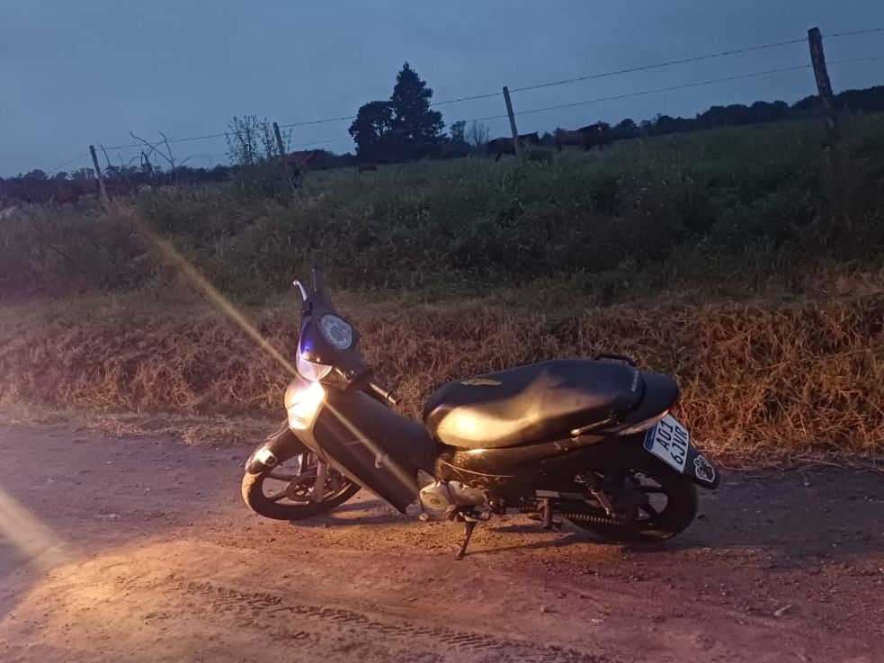 LA MOTOCICLETA RECUPERADA