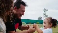 El momento más que especial de Paulo Kablan con su nieta Paulina: "Cómo nos gusta verte crecer"