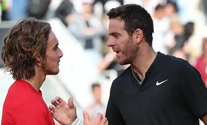 Tsitsipas y su deseo de jugar dobles con Del Potro