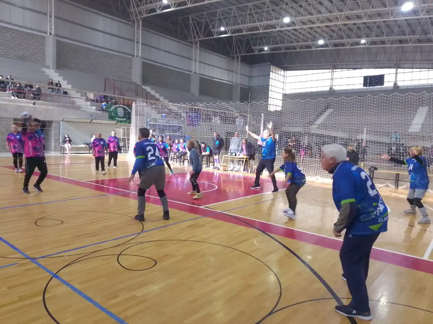 El encuentro fue definido por los organizadores como una fiesta deportiva