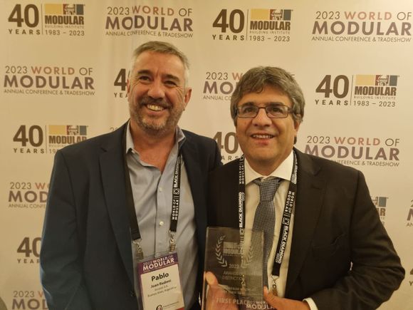 Sampedrino premiado en EEUU