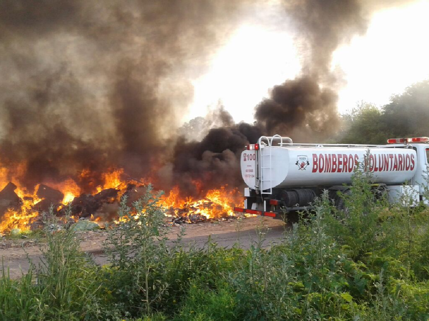 Preocupa el desorden y los incendios en basural de Devoto