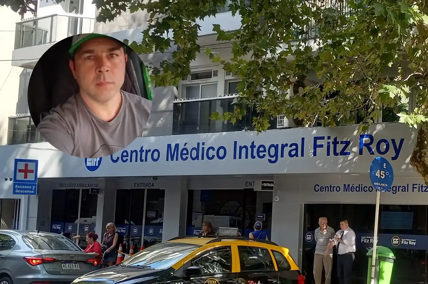 Lucas Tommasi permanece internado en el centro médico integral Fitz Roy, en Buenos Aires.