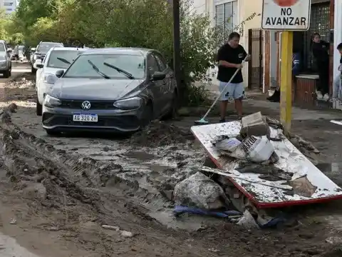 Temporal en Bahia Blanca