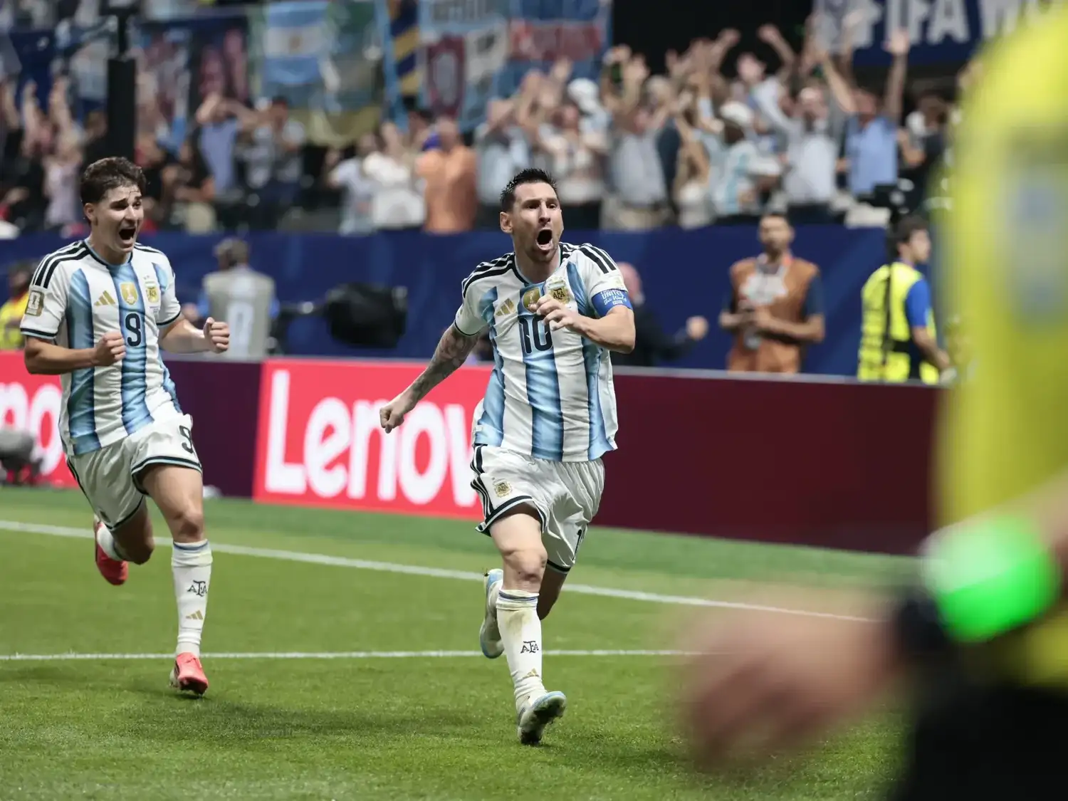 Messi fue clave nuevamente para otro triunfo de Argentina (@Argentina)