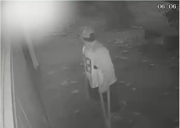 Video: Robó dos locales en muletas frente a la estación de Monte Grande