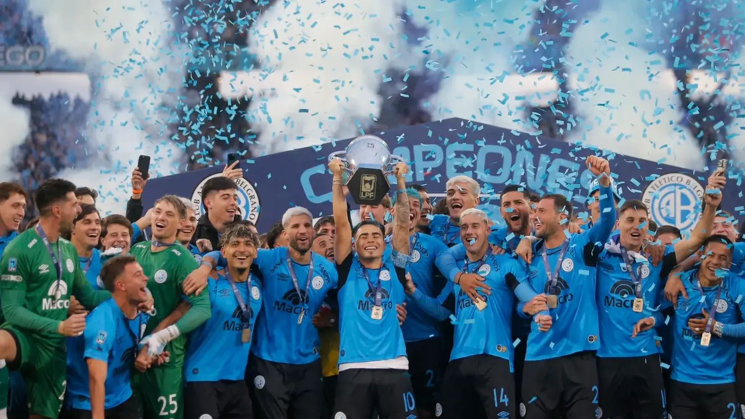 Belgrano se coronó campeón del Torneo Apertura del fútbol argentino