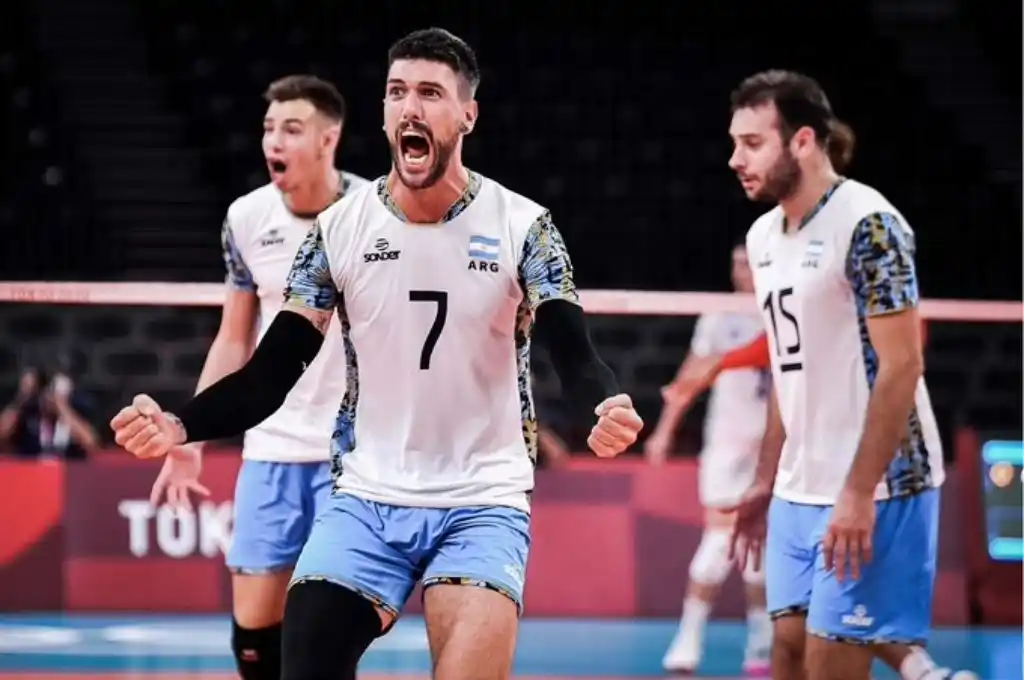 Vóley Masculino: Argentina venció a Francia y consiguió su primera victoria