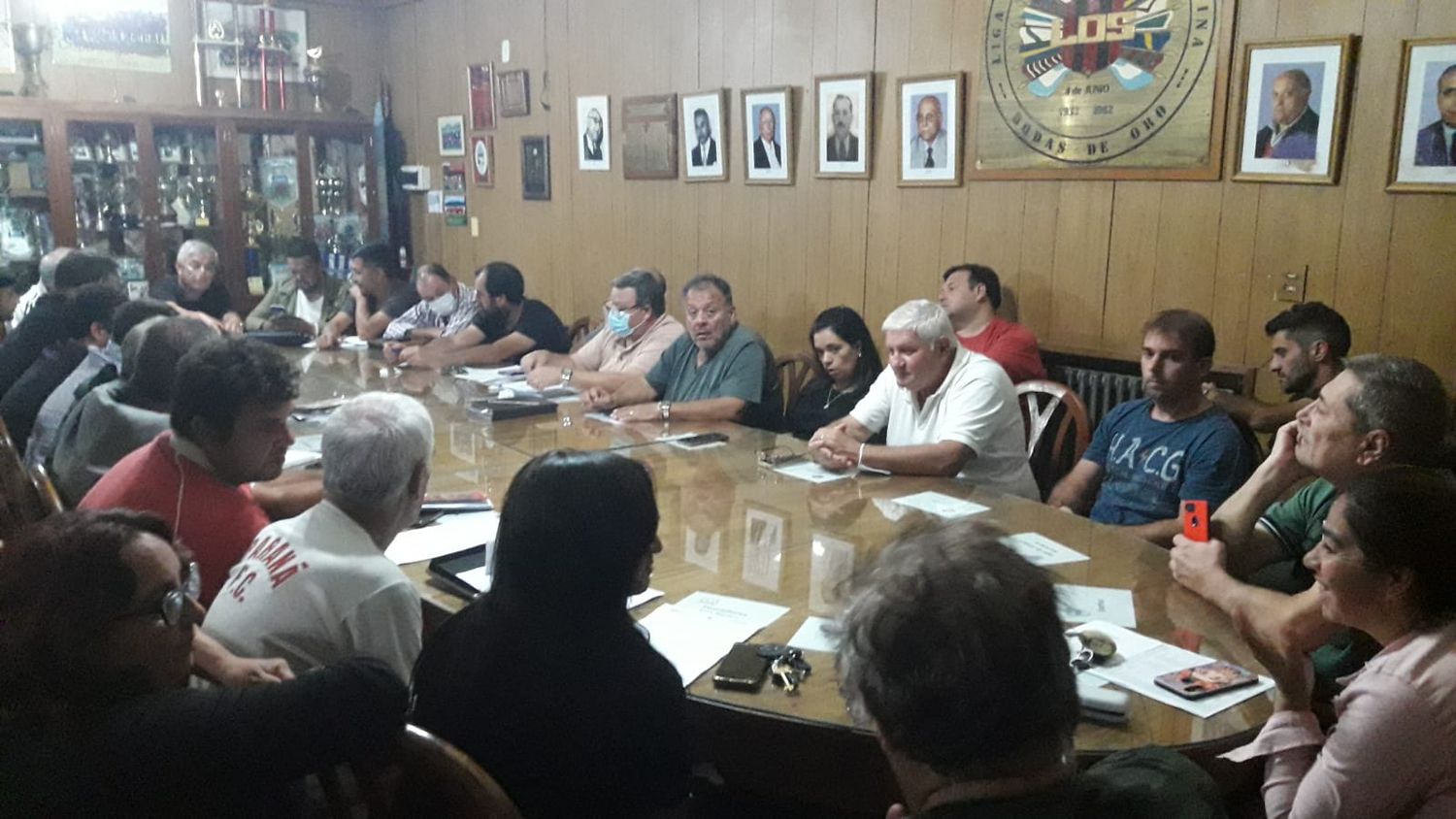 Liga Sampedrina: así fue la primera reunión de la nueva Mesa Directiva con los delegados