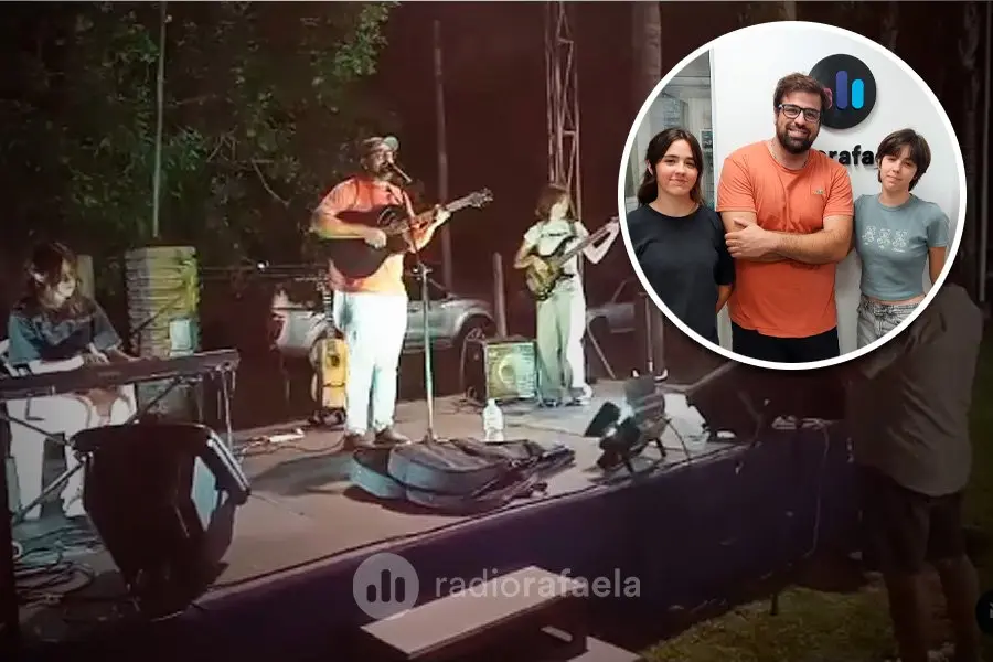 Una familia rafaelina viaja por el país haciendo música: “Es un recorrido que combina vacaciones con nuestra pasión por tocar”