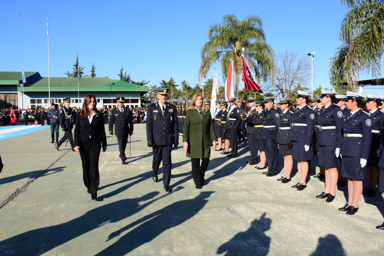 En el día de la bandera 410 futuros Policías de Entre Ríos juraron su lealtad