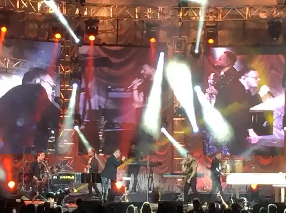 Mario Domm, Leonel, Noel y Pablo emocionaron al público venezolano. Fotos CL