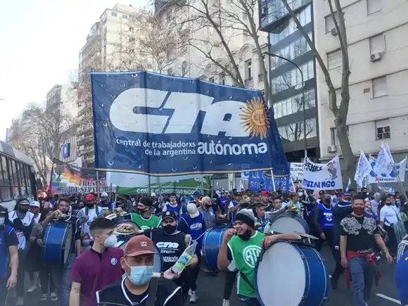 La CTA respaldó a Aguiar tras ser denunciado en la Justicia por supuestas “amenazas al orden constitucional”