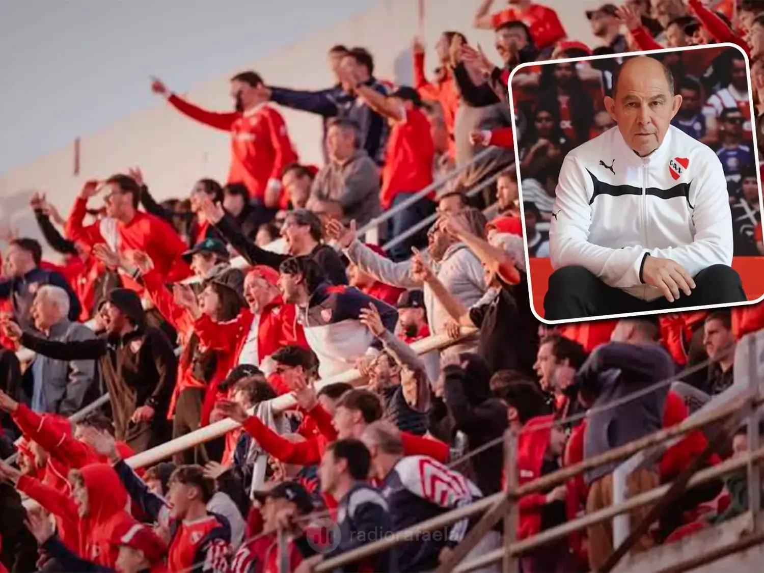 El "Bocha" visitará Rafaela: todo sobre el gran evento de la Peña Roja  | Alan Antonio, presidente de la Peña Roja Rafaela "Gabriel Milito"
