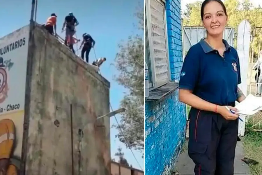 Tristeza en la comunidad bomberil por el fallecimiento de una colega durante una práctica