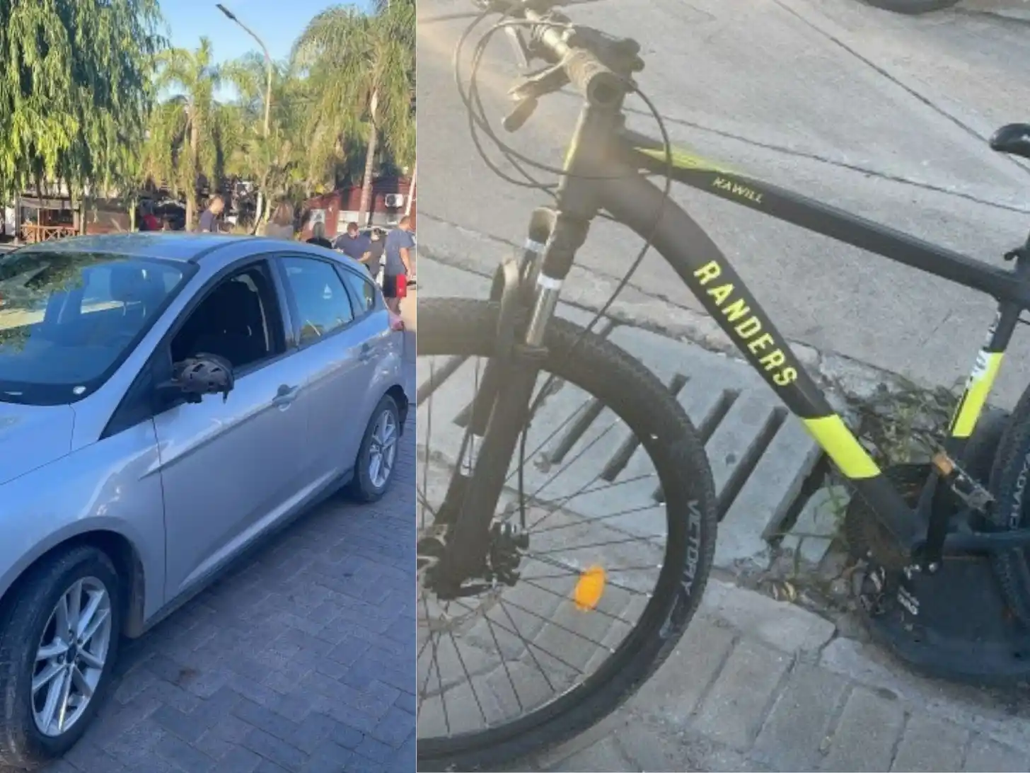 accidente en San Lorenzo y 11 de Septiembre