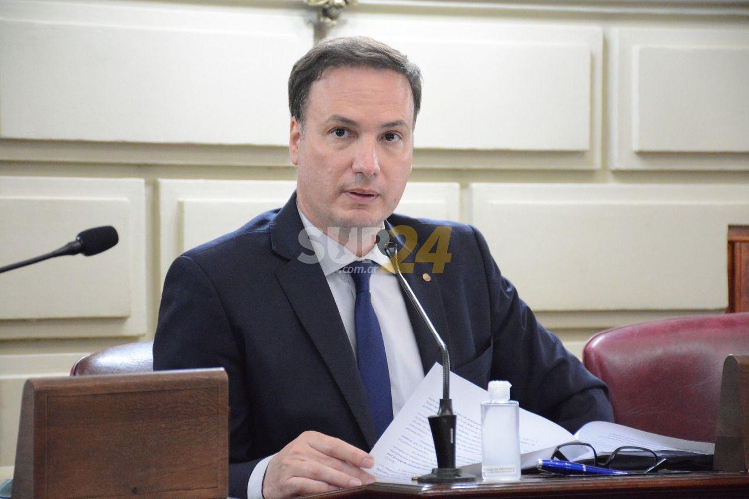 Enrico solicita llamado a concurso y creación de cargo para los juzgados de Chovet y Elortondo