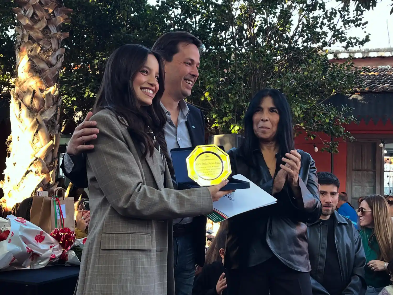 Emilia Mernes fue declarada Ciudadana Ilustre de Nogoyá y emocionó a su ciudad natal