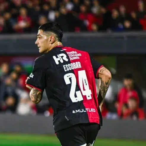 Franco Escobar es baja en Newell's para el partido ante Vélez