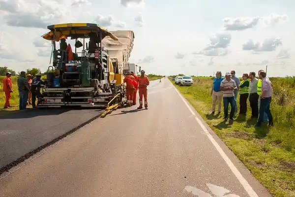Registran los avances en la ruta 51 y el acceso a la Aldea San Antonio