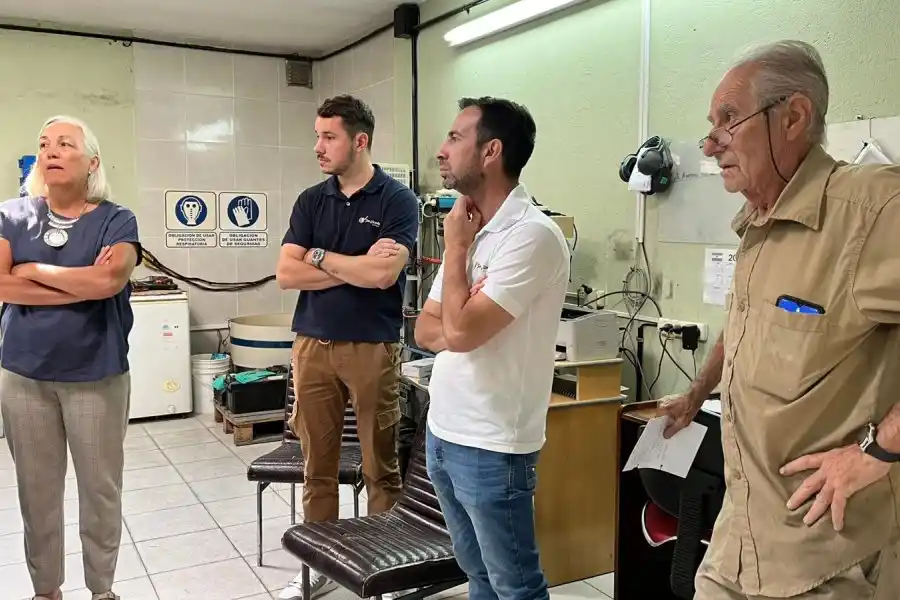 San Vicente recibió la visita del INTI Rafaela para impulsar el desarrollo industrial