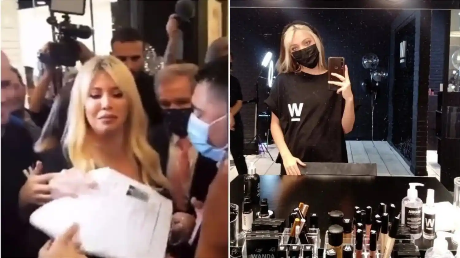 Wanda Nara contrató a una joven de Azul que le dio su CV en un evento: Había llegado a Buenos Aires en busca de trabajo