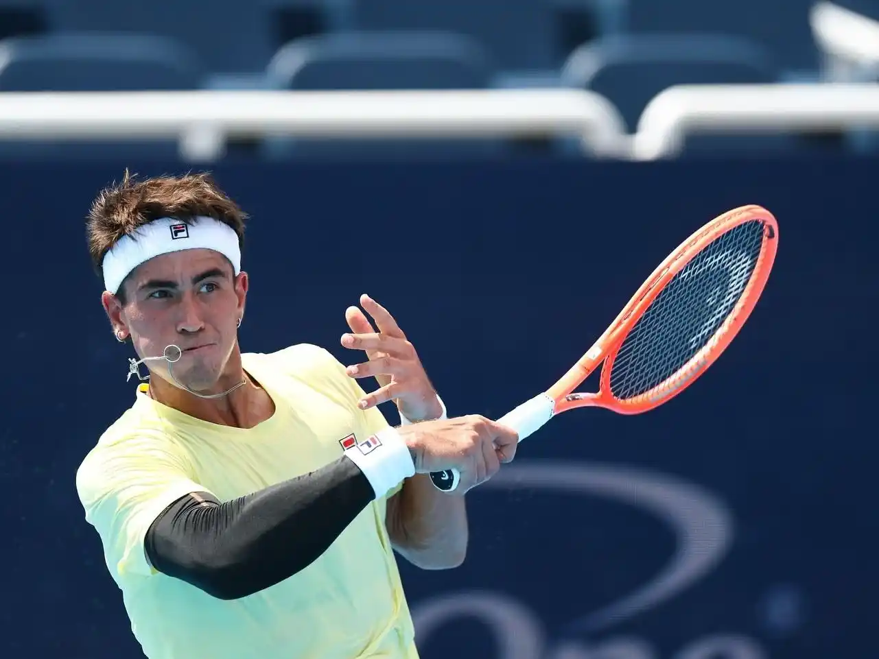 El marplatense Francisco Comesaña buscará tener una buena semana en el US Open.