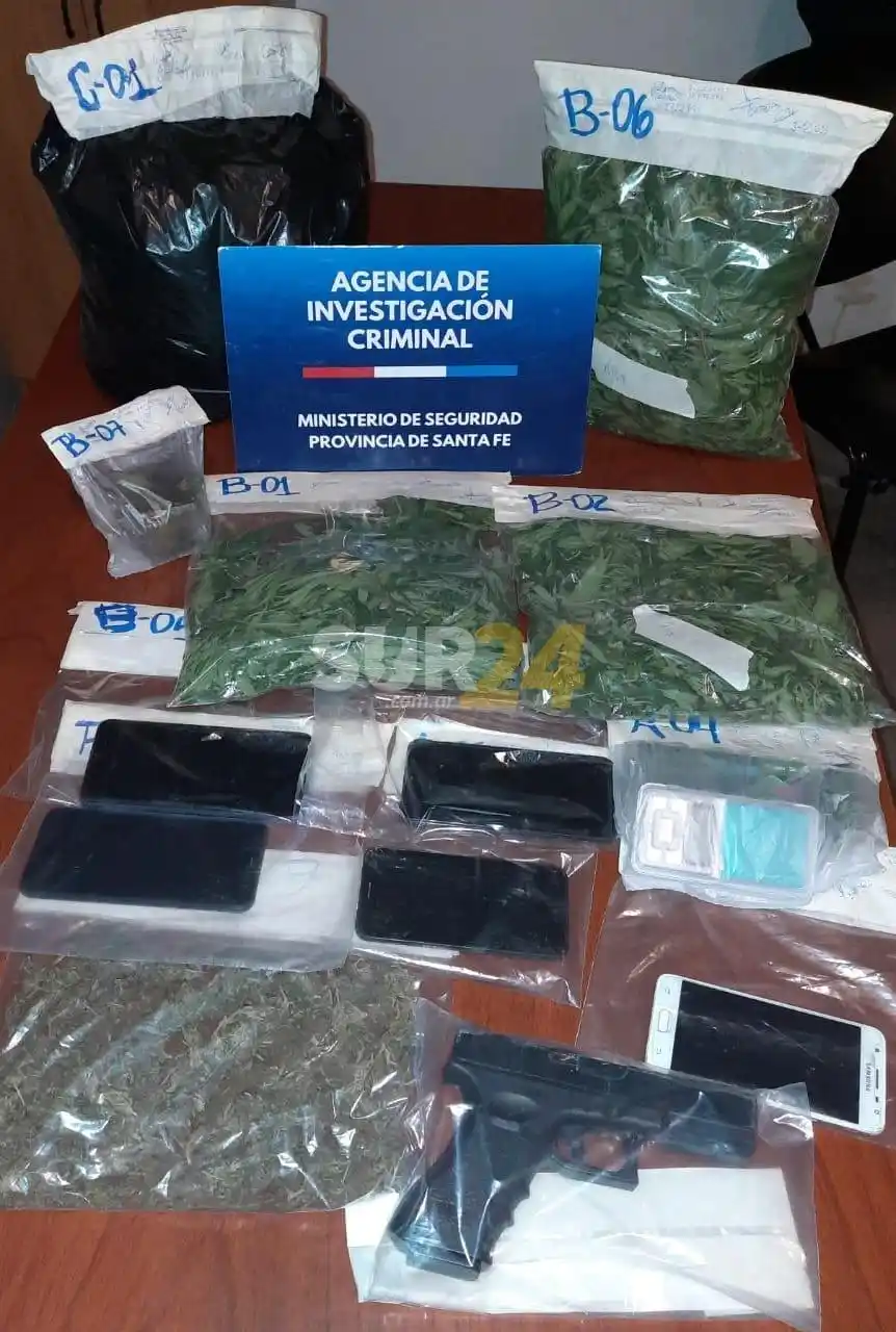La Policía detuvo una persona y secuestró casi tres kilos de marihuana