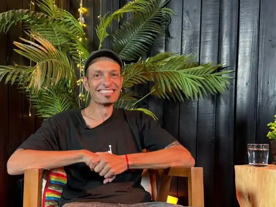 Tito Lanfranqui en el primer episodio de Parada Cultural.