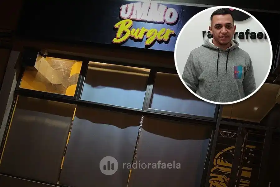 Cristofer Paez creador de Ummo Burger: "El primer fin de semana en nuestro local fisico vendimos casi 200 hamburgesas"