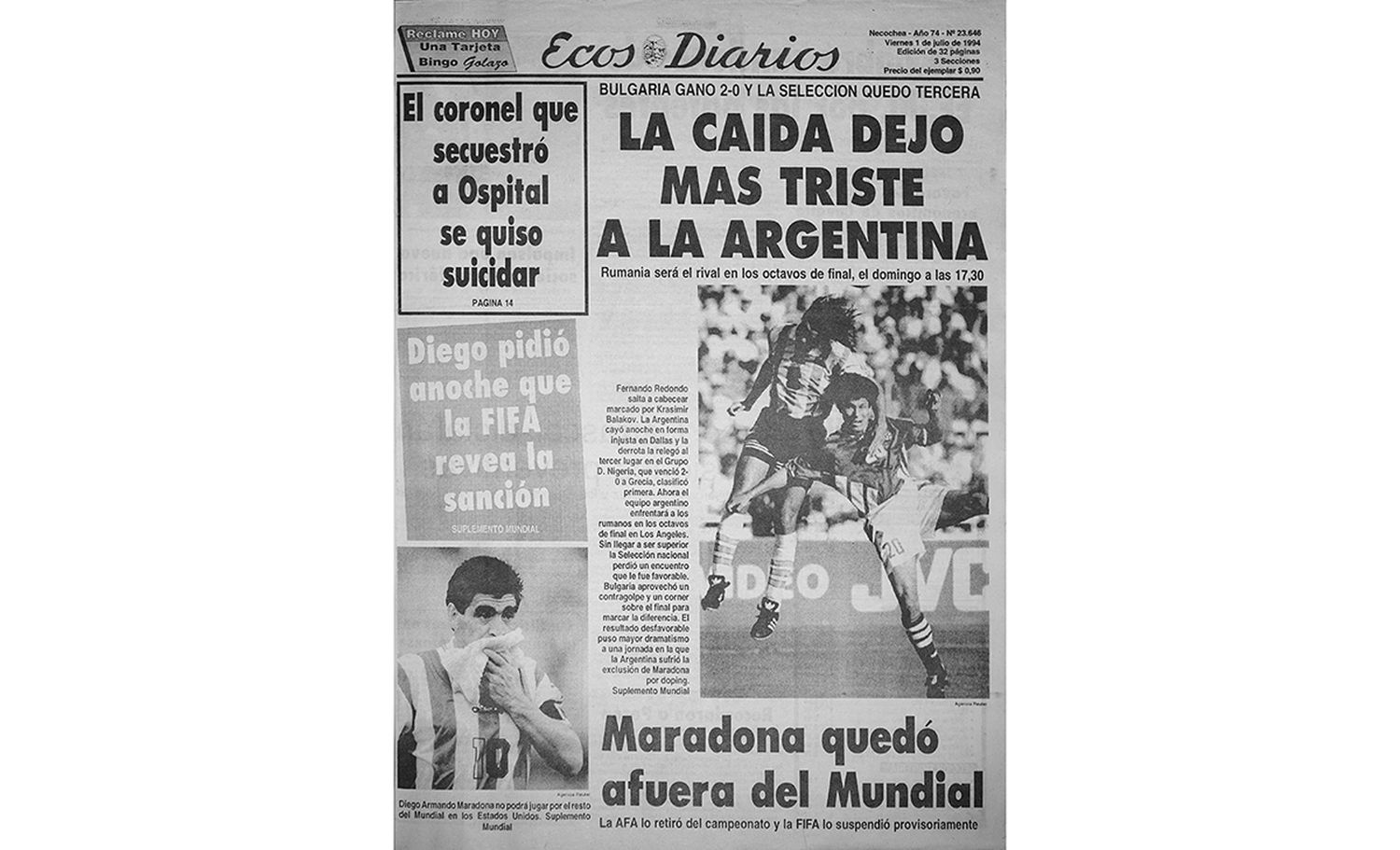 Viernes 1 de julio 1994