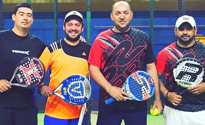 Cierre para copa de padel