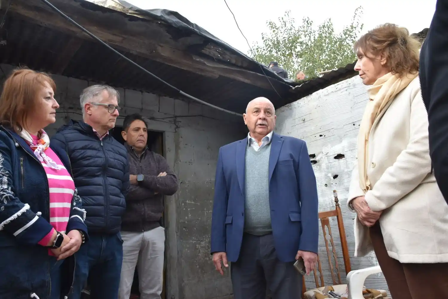 Derrumbe del bunker 114