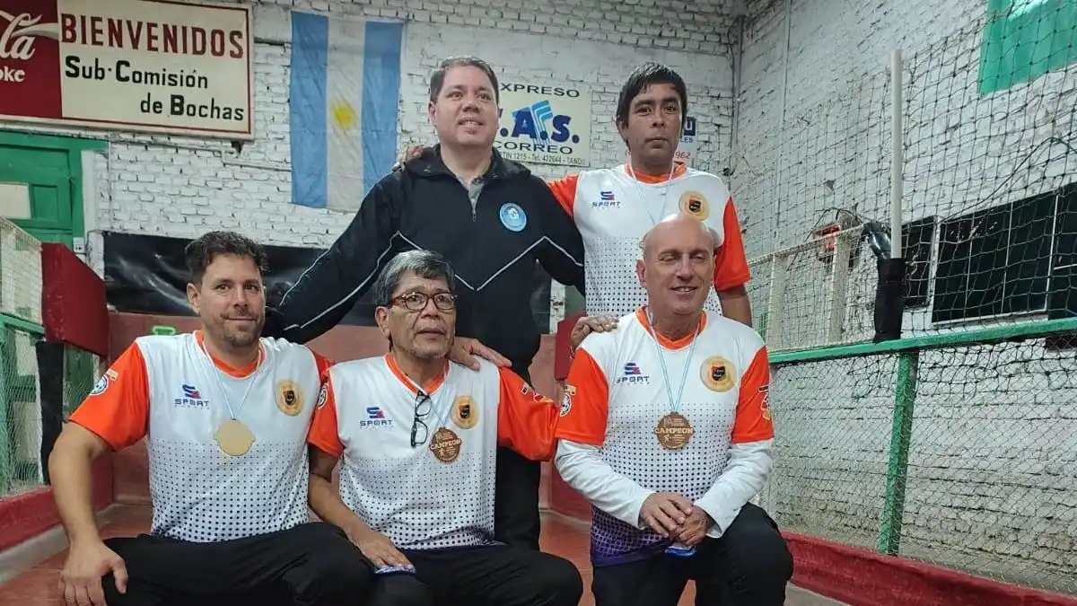 El equipo campeón del Provincial.