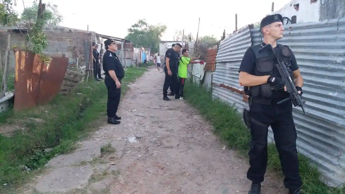 Diez aprehendidos en el cordón oeste de Santa Fe