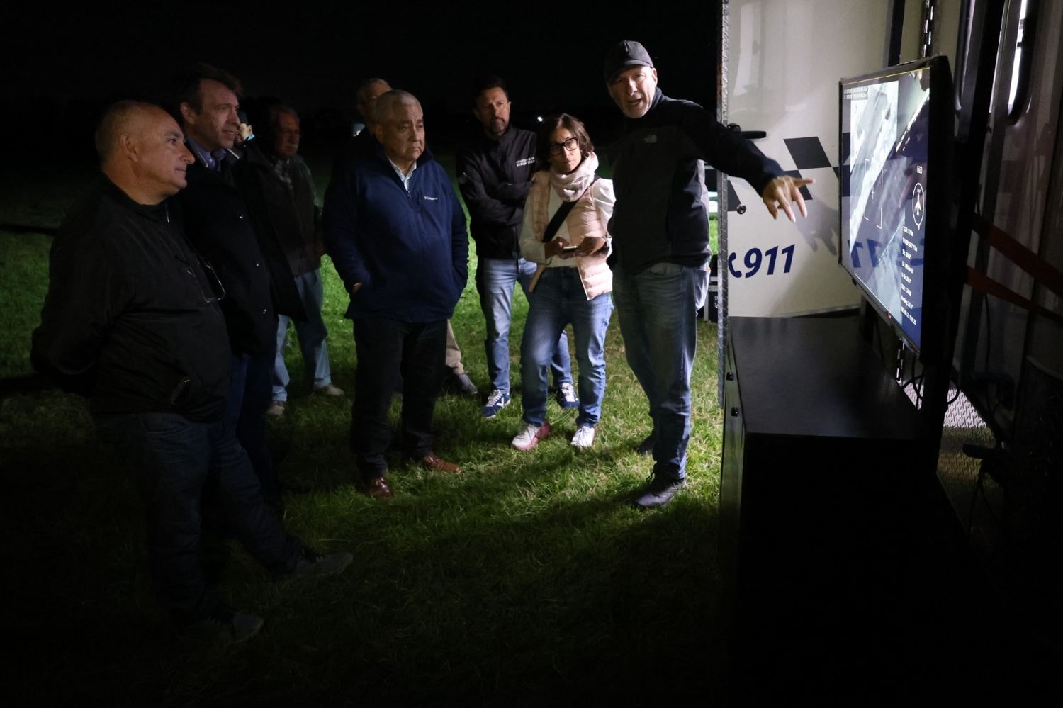 patrullaje aéreo drones zona rural funcionarios