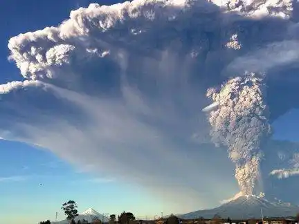 Estiman que las cenizas del volcán Calbuco llegarán a Entre Ríos