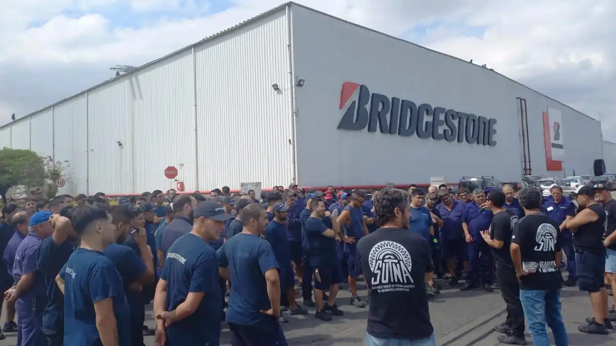 Bridgestone suspende trabajadores de su planta bonaerense y gremio denuncian ilegalidad