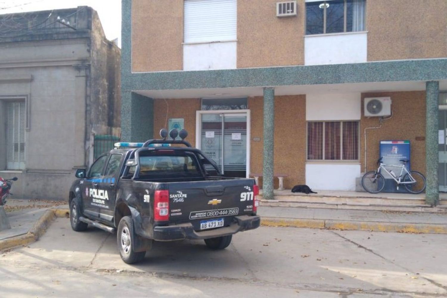 Tras una pelea familiar, quiso prender fuego una moto y lo denunció su mamá