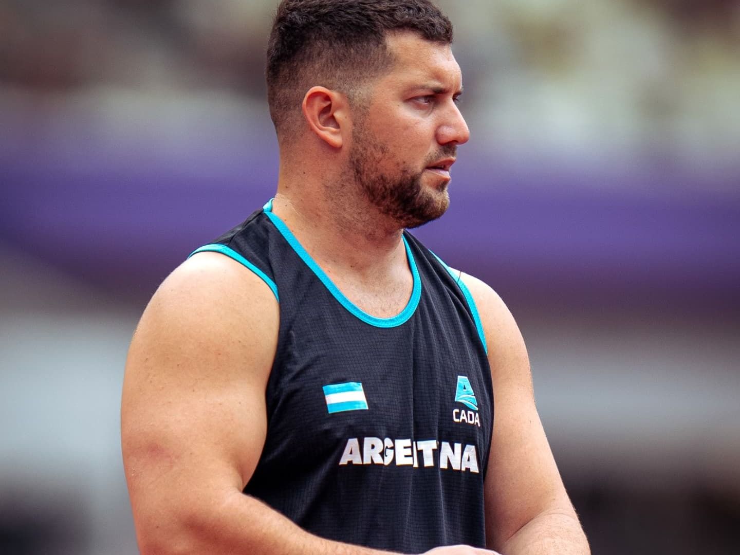 Joaquín Gómez fue 12° en el Grupo “A” de la calificación del Lanzamiento de Martillo .IG:CADA